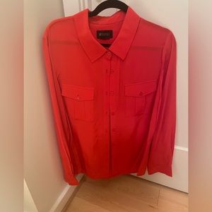 Barney’s Co-op 100% silk top
